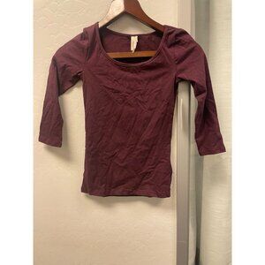 Nordstrom Frenchi Women's Purple Top S